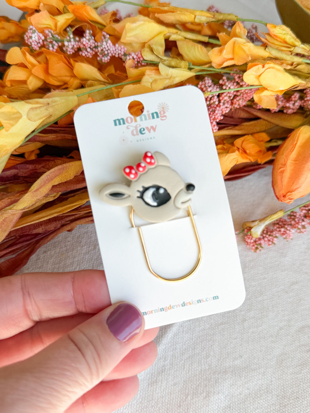 Clarice Paperclip Bookmark