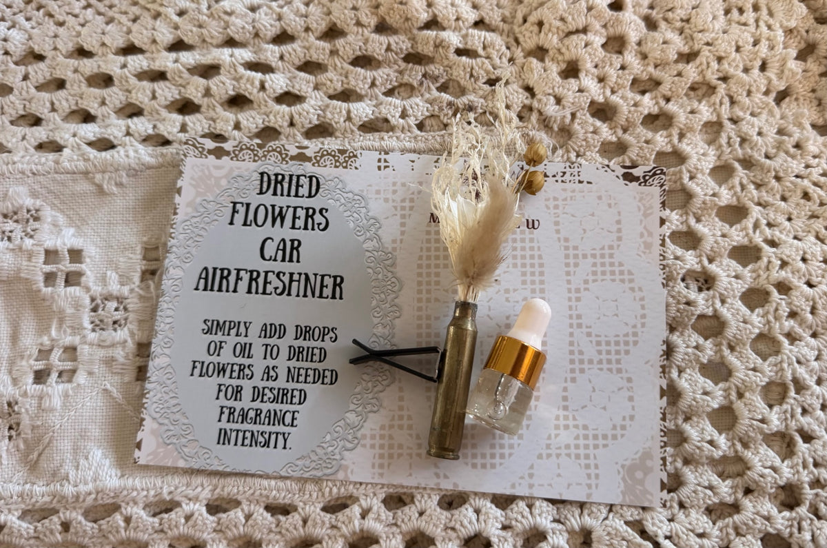 Made New Car Air Freshener- Apple Maple Bourbon 