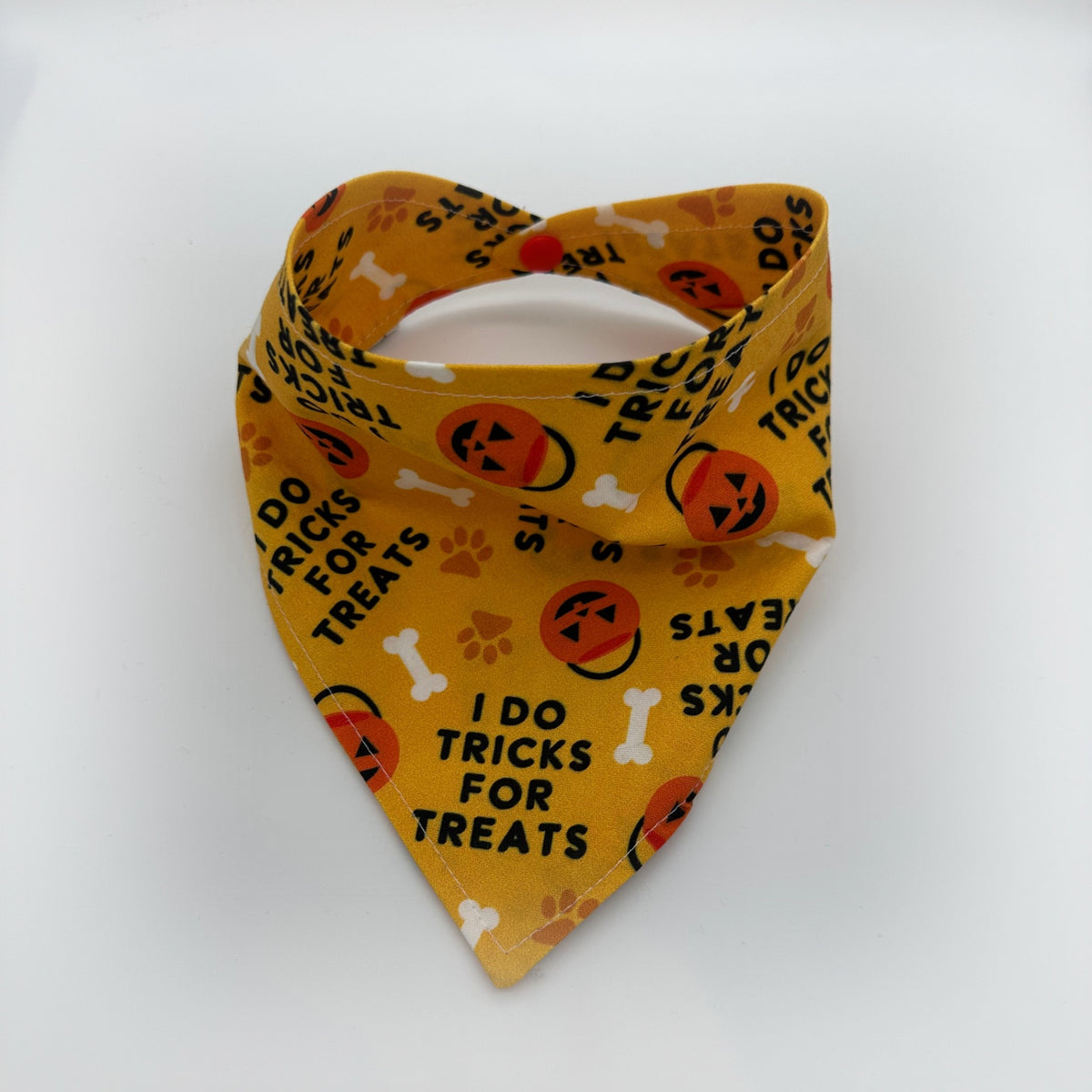 I Do Tricks for Treats Dog Bandana - X-Small