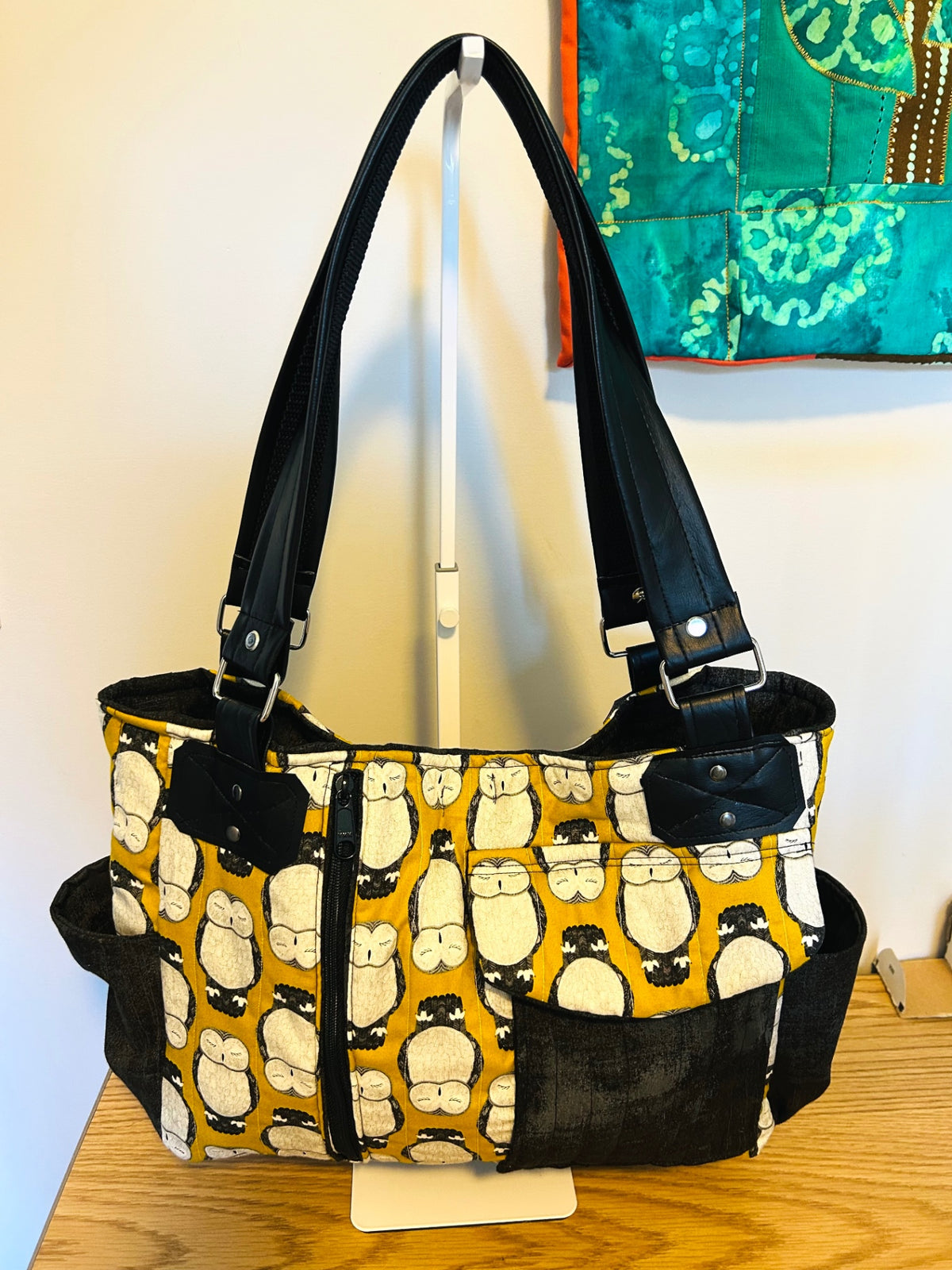 Accessories - Mustard yellow, black, and cream -