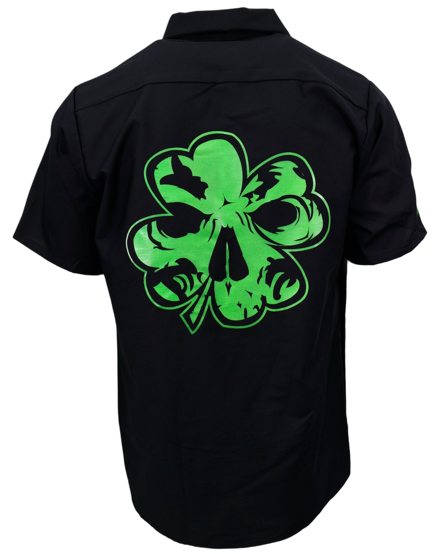 "Lucky" Embroidered Industrial Shop Shirt