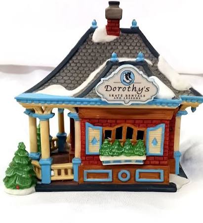 Department 56 Heritage Village Collection Dorothy's Skate Rental #56.55515