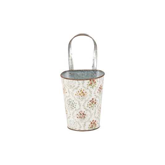 Fall Days Wall Bucket – Small: 4.75" x 9.50" x 4.75"