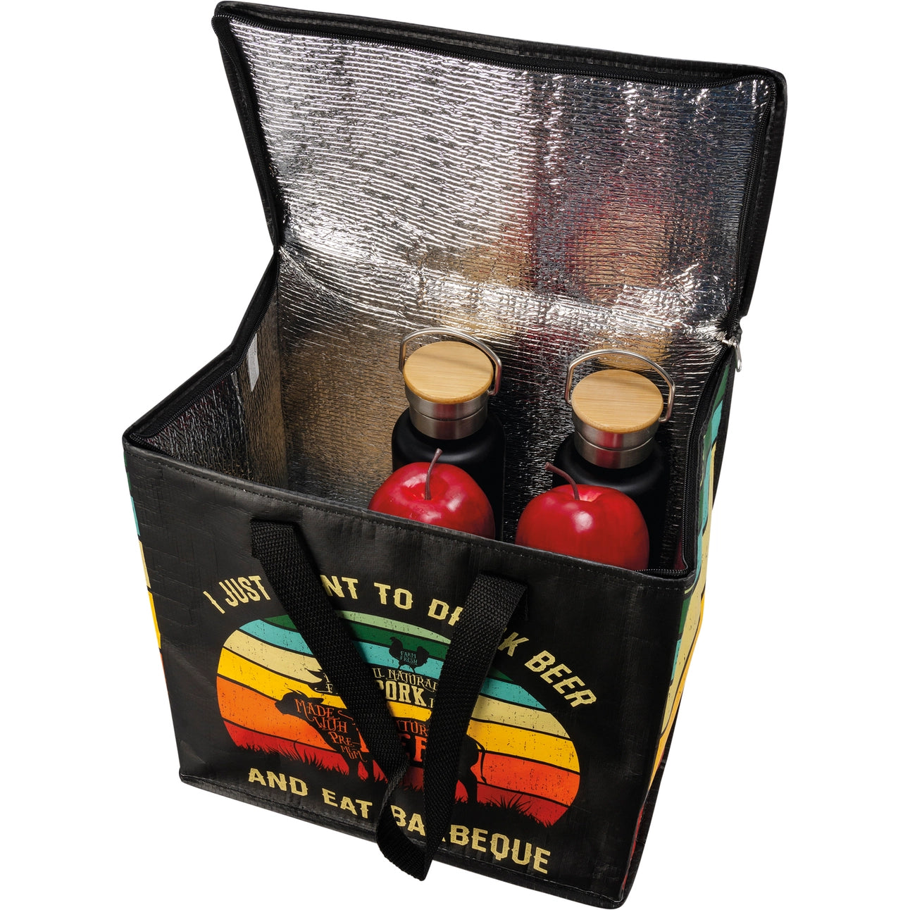 I Just Want To Drink Beer and Eat Barbeque Insulated Tote