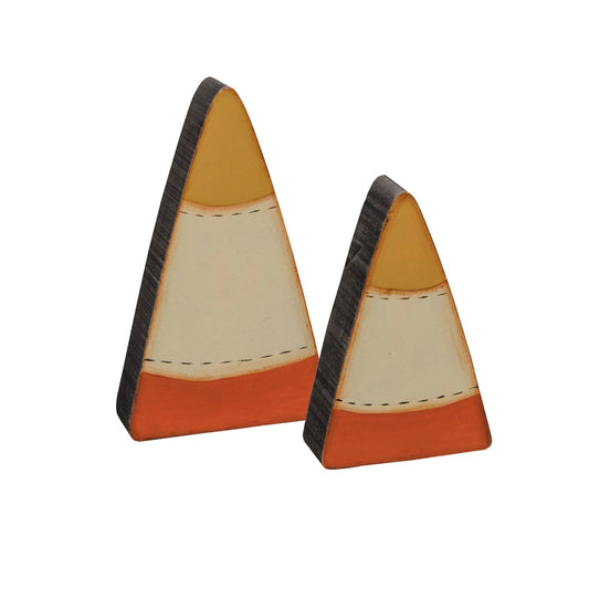 2/Set, Wooden Candy Corn Sitters