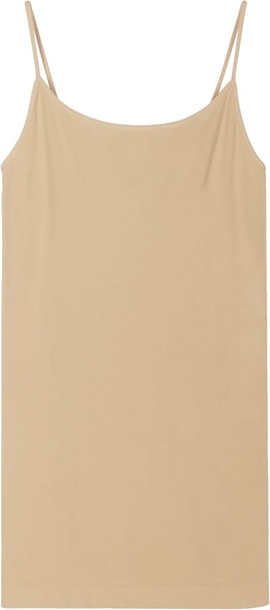Women Seamless Basic Camisole - Nude