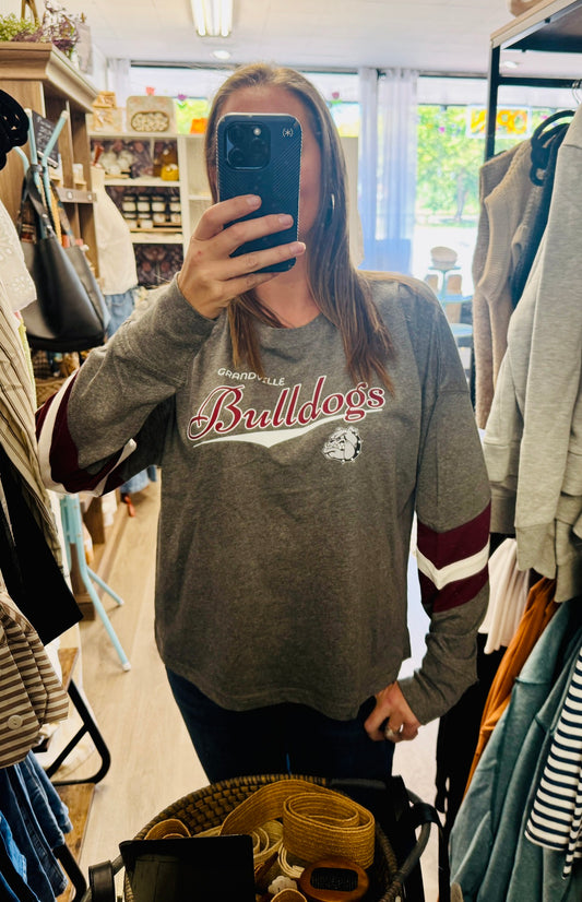 Show Your Spirit! - Grandville Bulldogs - Long Sleeve Shirt