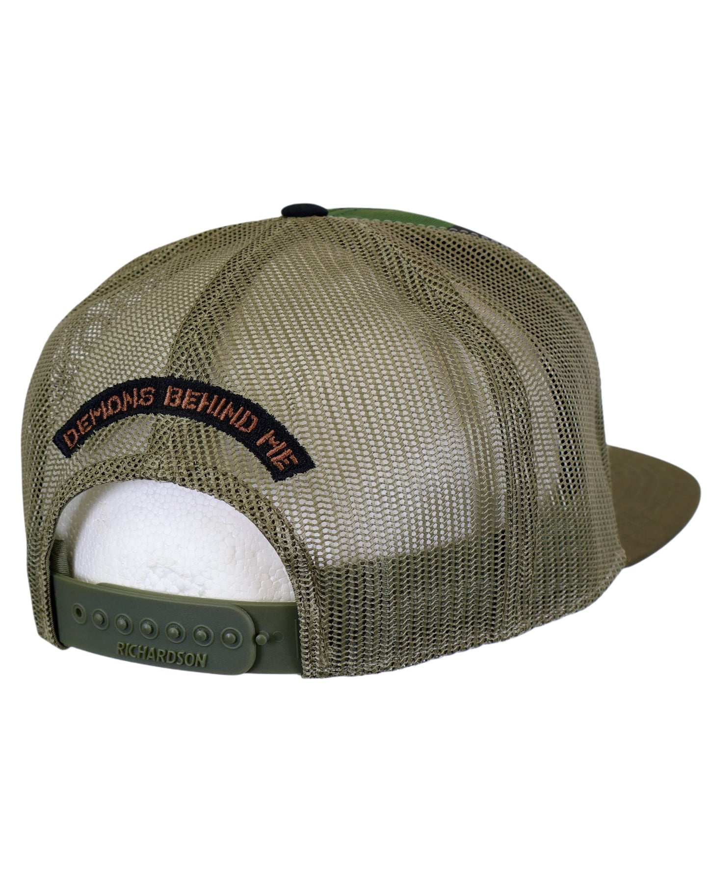 LIMITED EDITION Richardson 7 Panel Adjustable Cap - Two Tone Skull