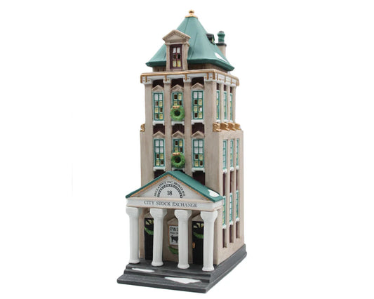 Department 56 Christmas in the City - Brokerage House #5881-5