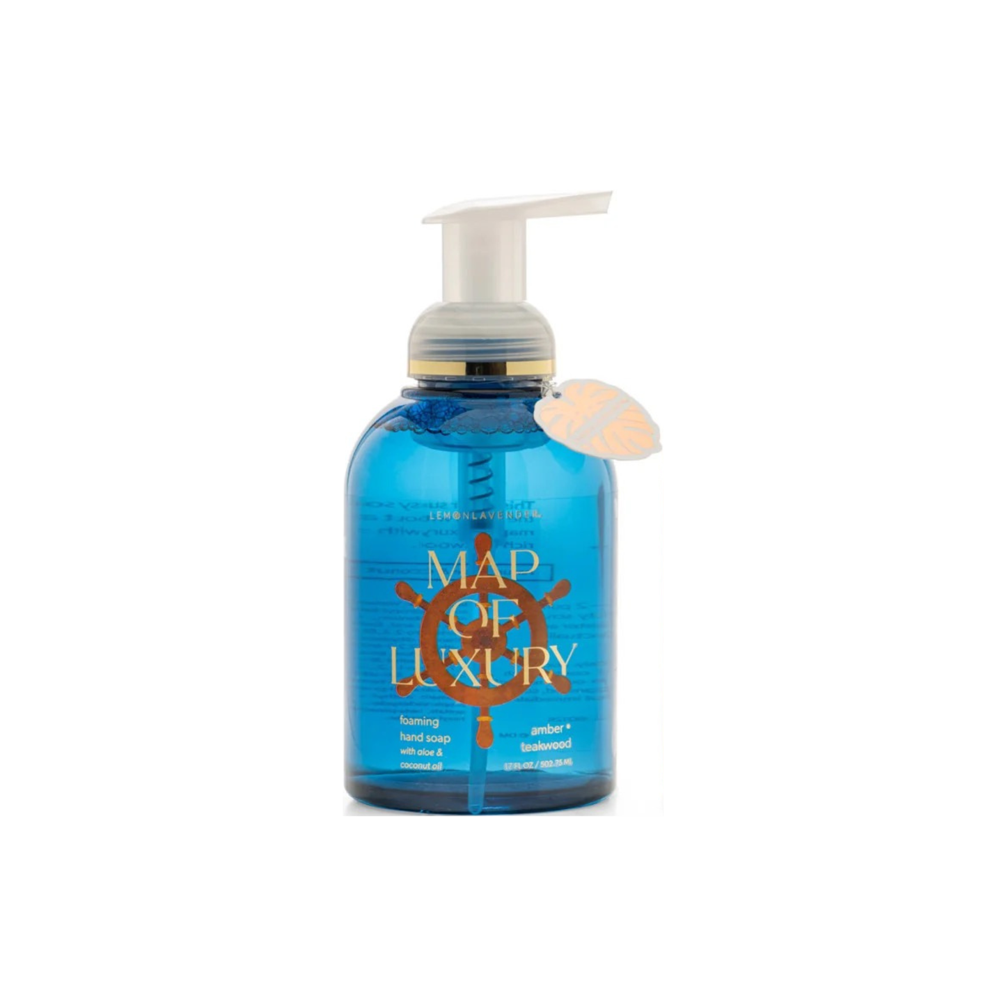 Lemon Lavender Foaming Hand Soap - Map of Luxury