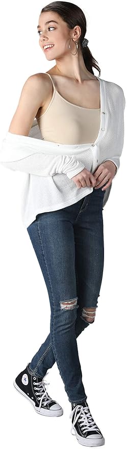 Women Seamless Basic Camisole - Nude