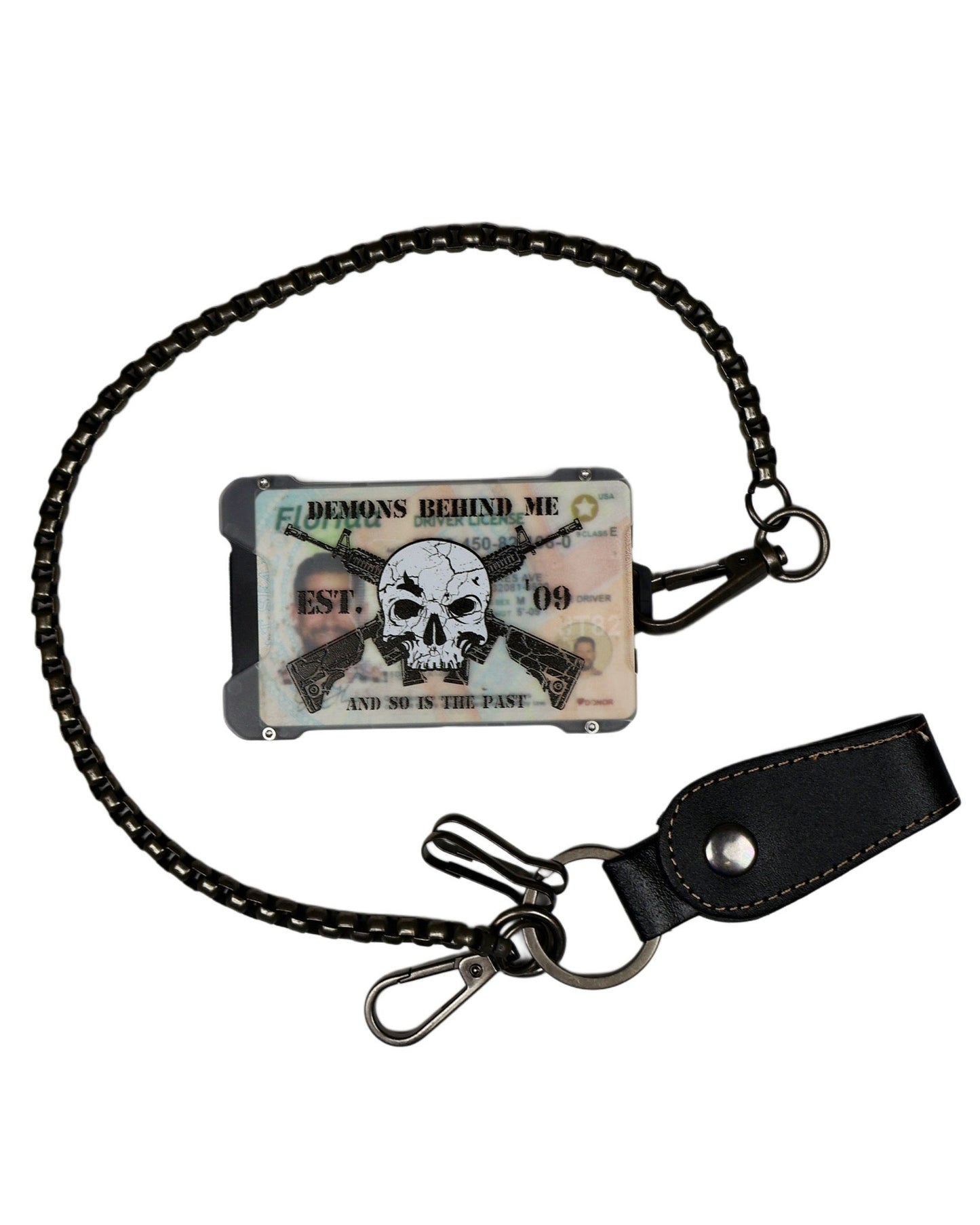 Salute Wallet w/Chain Clip & ID Holder (wallet chain sold separately)