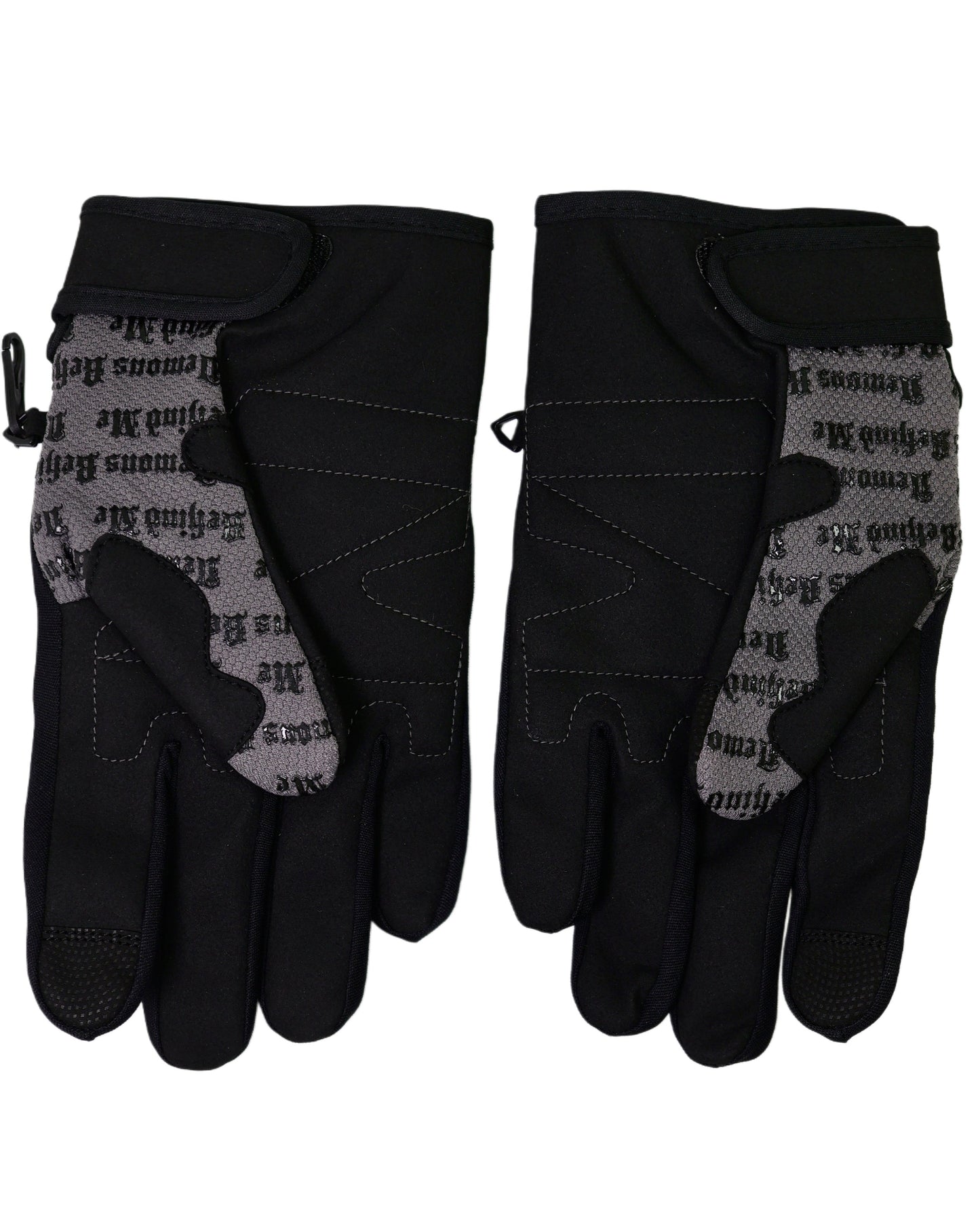 NEW! Big Skull Padded Riding Gloves