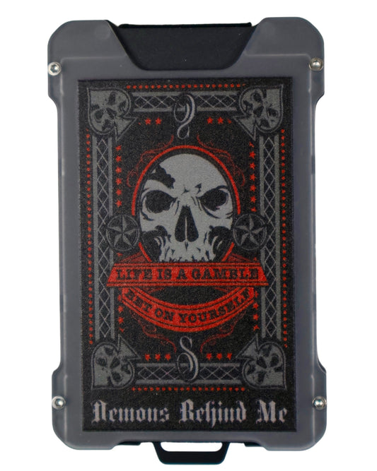 Gambler Wallet w/Chain Clip & ID Holder (wallet chain sold separately)