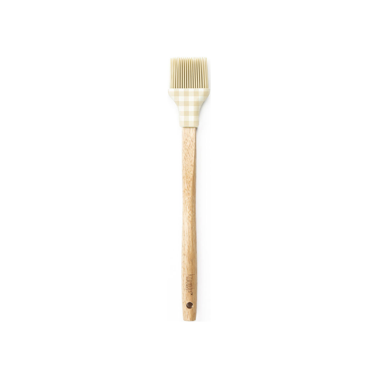 Krumbs Kitchen Farmhouse Collection Silicone Basting Brush - Checkered