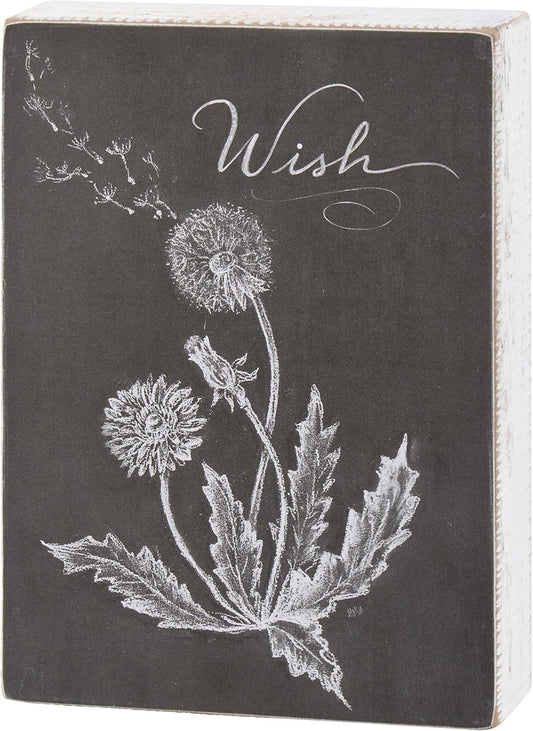 Look likeChalk Sign - Dandelion - Wish