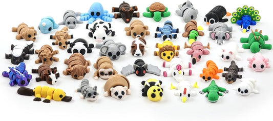 Mystery 3D Printed Animal Figurines