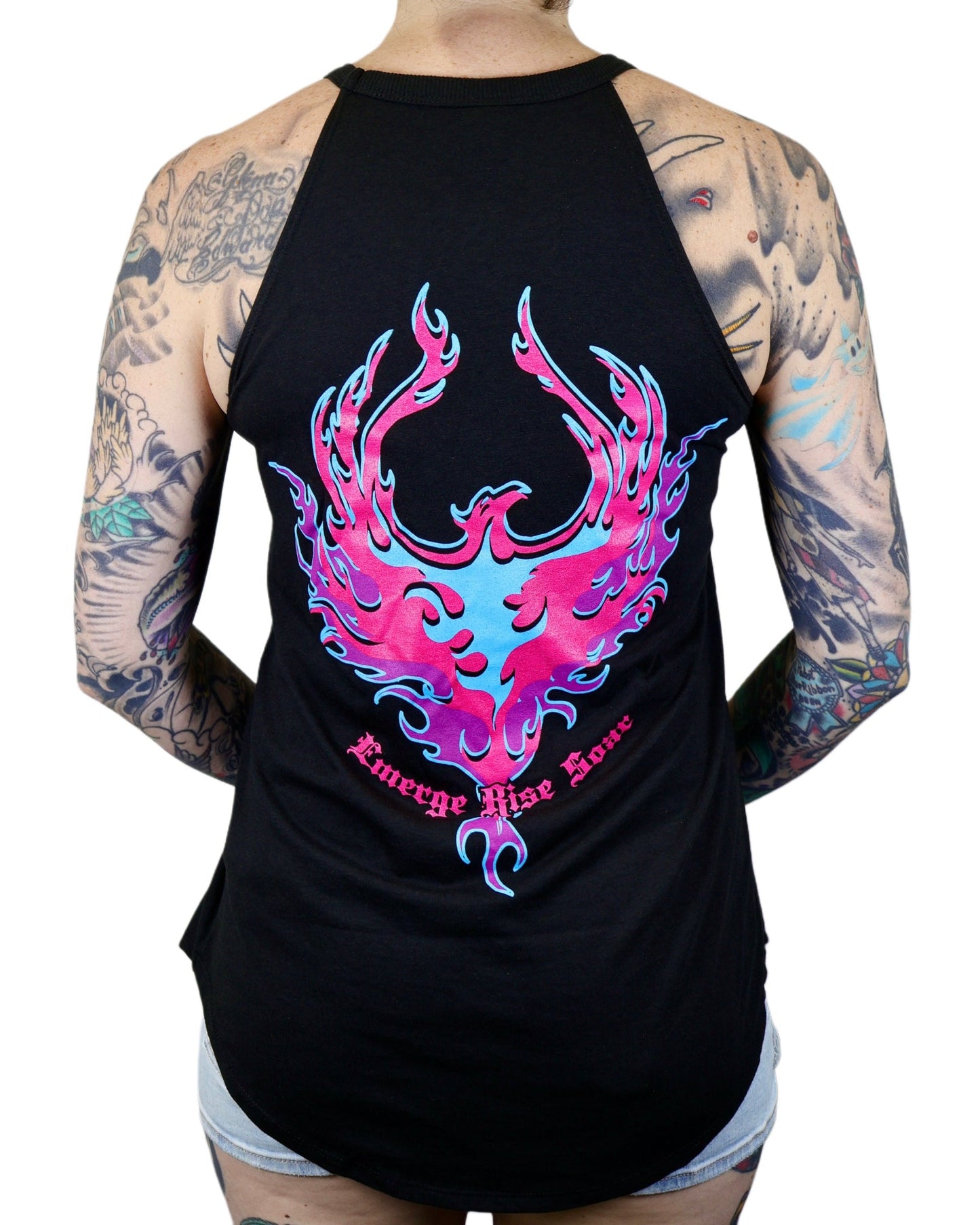 Women's "Phoenix Rising" Rocker Tank Top