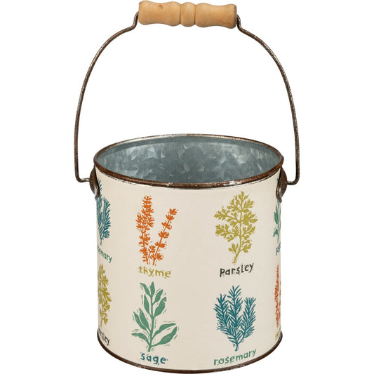 Garden Metal Bucket (Sold Separately)