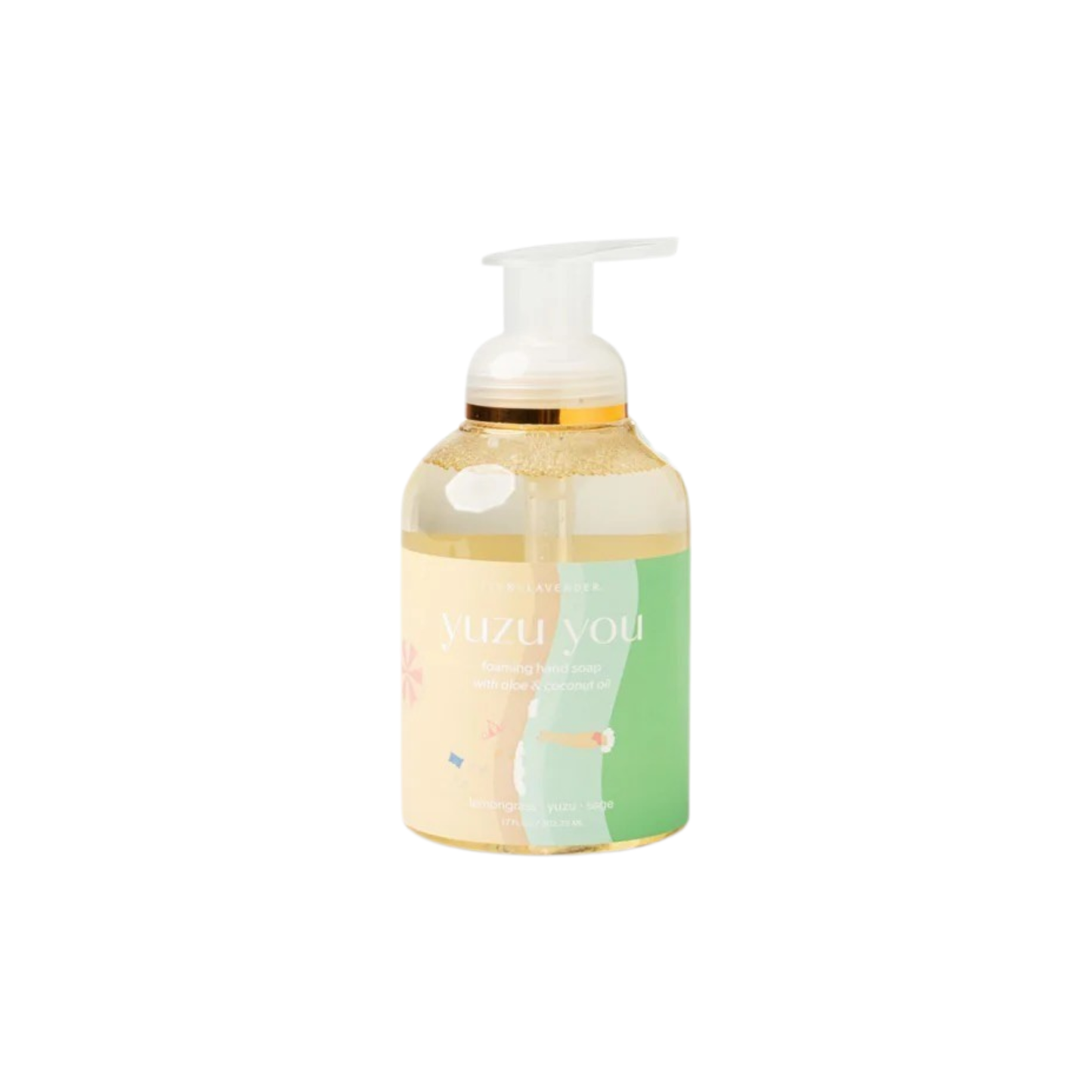 Lemon Lavender Foaming Hand Soap - Yuzu You