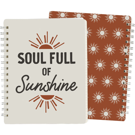 Soul Full of Sunshine Spiral Notebook