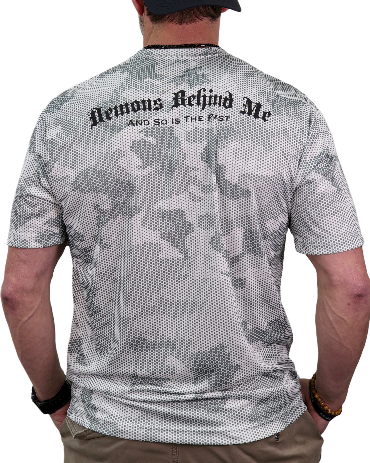 Classic Logo Camo-Hex  Premium Performance Tee
