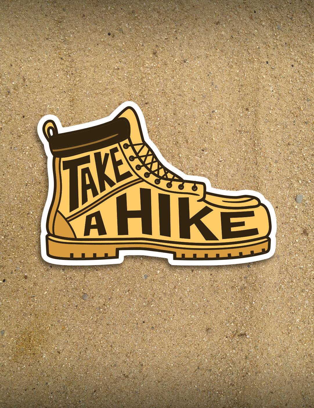 Hiking Boot - 4" Sticker