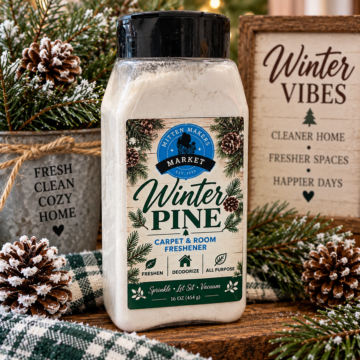 Carpet Dust – Winter Pine - 16 oz