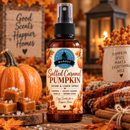 Room & Linen Spray - Salted Caramel Pumpkin – 4 oz