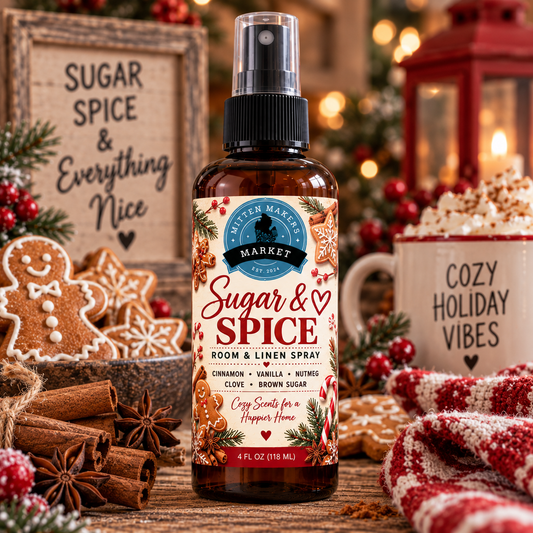 Room & Linen Spray - Sugar & Spice – 4 oz