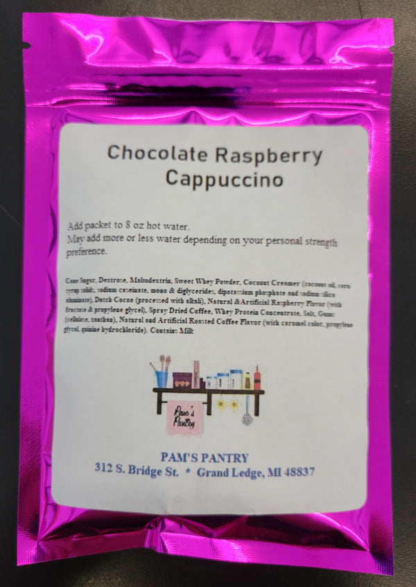 Pam’s Pantry Raspberry Mocha Drink Mix – Chocolate Raspberry Espresso ...