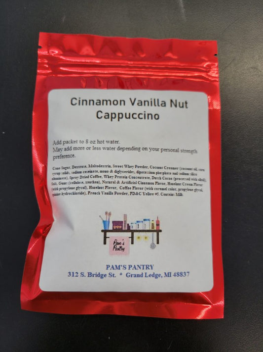 Cinnamon Vanilla Nut Cappuccino - Cappuccino & Chai Tea Mixes