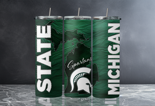 Michigan State University 20 oz Skinny Tumbler