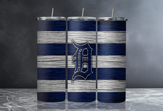 Detroit Tigers 20 oz Skinny Tumbler