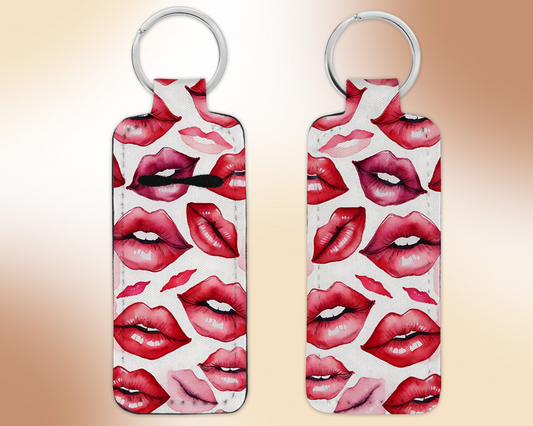 Chapstick / Lip Balm Keychain - Lips