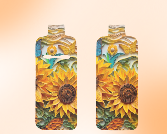 Chapstick / Lip Balm Keychain - Sunflower