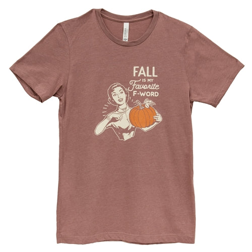 Fall Is My Favorite T-Shirt - Heather Mauve - XL