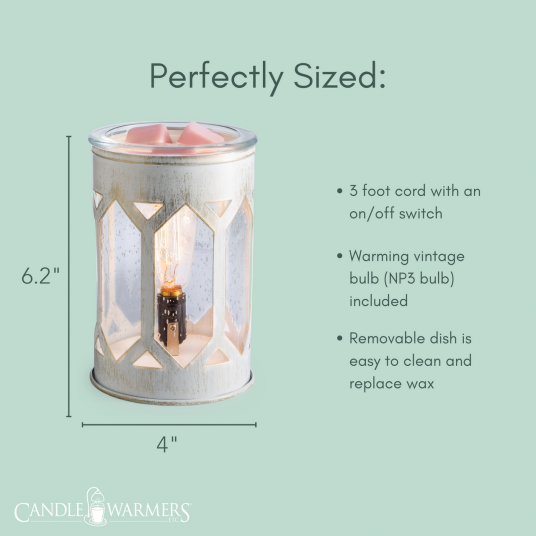 Arbor Vintage Bulb Illumination Fragrance Warmer