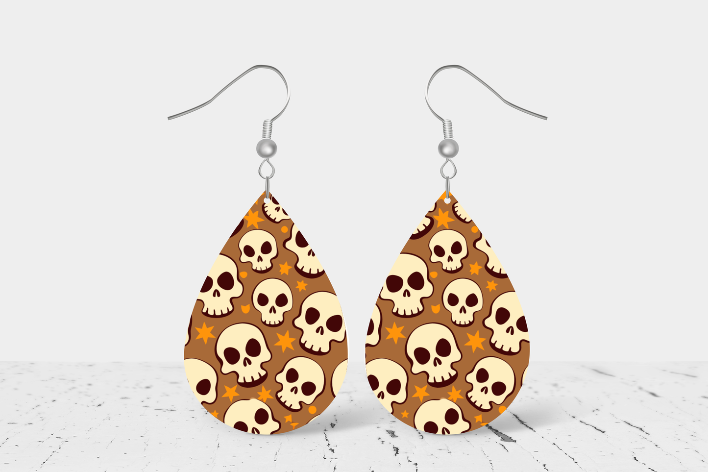 Teardrop Earrings (H1E) - Fall / Halloween Earrings