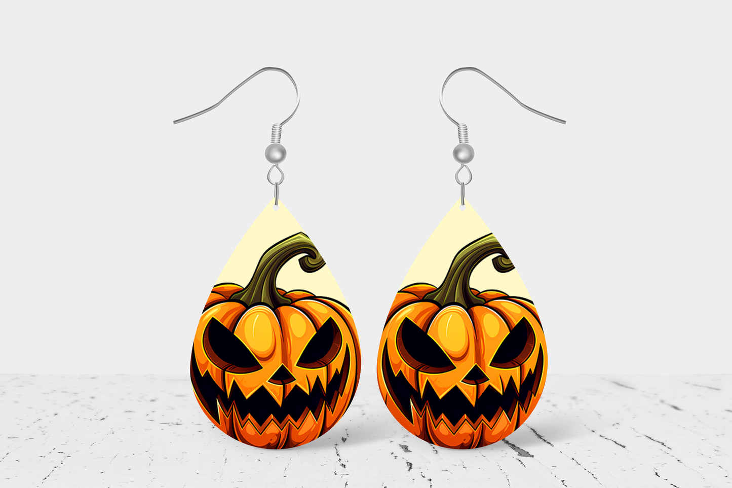 Teardrop Earrings (H6E) - Fall / Halloween Earrings