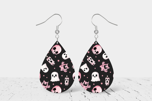Teardrop Earrings (H9E) - Fall / Halloween Earrings
