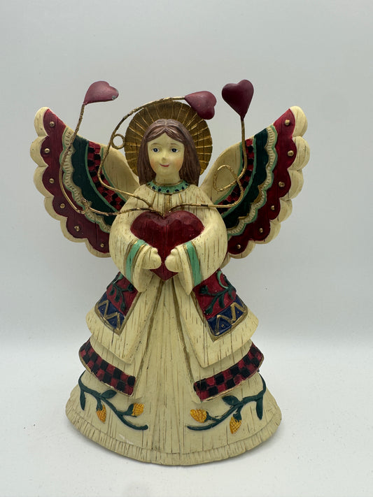 Willow Tree “Angel with Three Hearts” Figurine – 7" by Susan Lordi