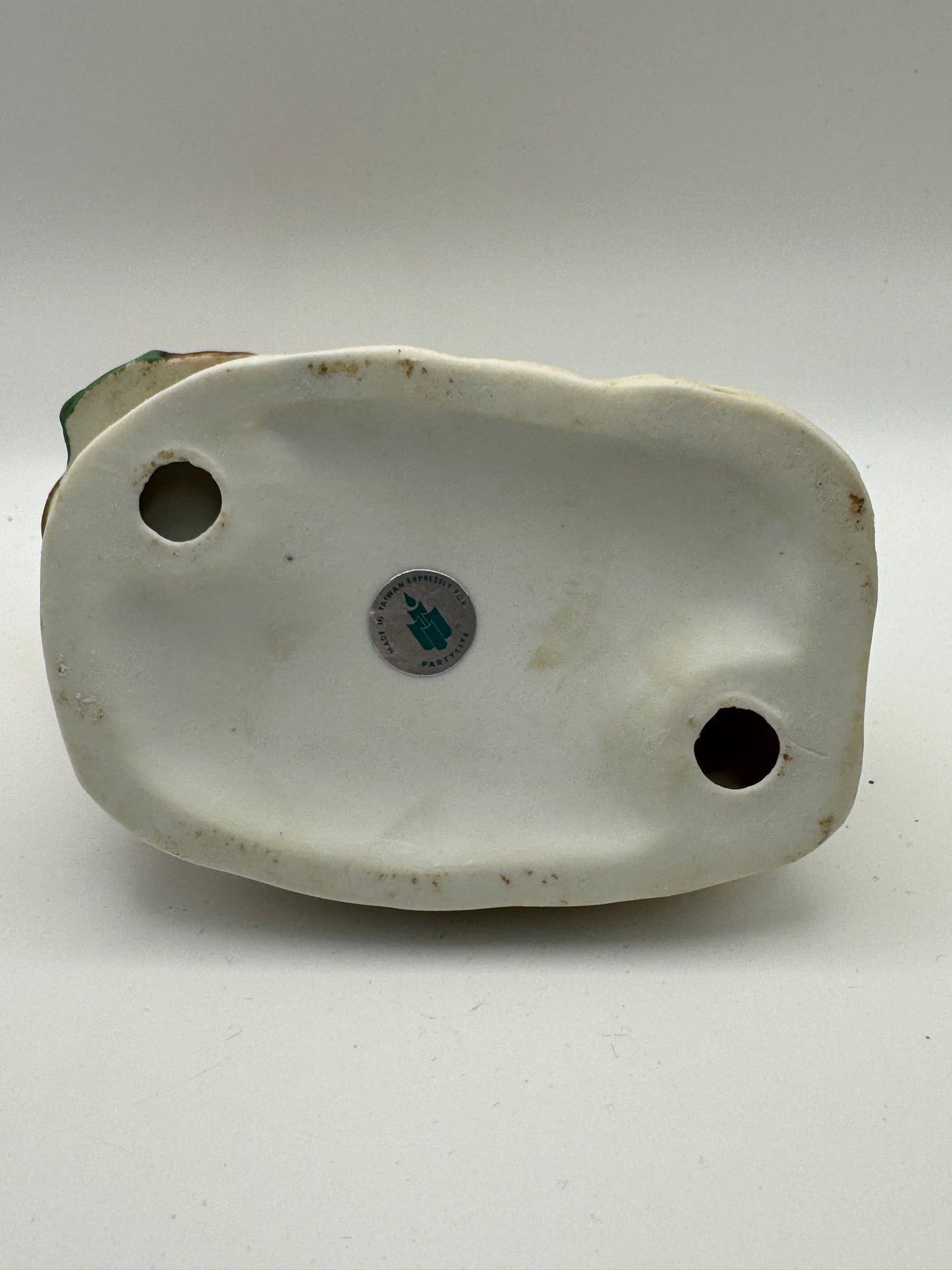 Santa’s Helper Tealight Holder – Chimney Scene with Mouse & Bear 4.5"