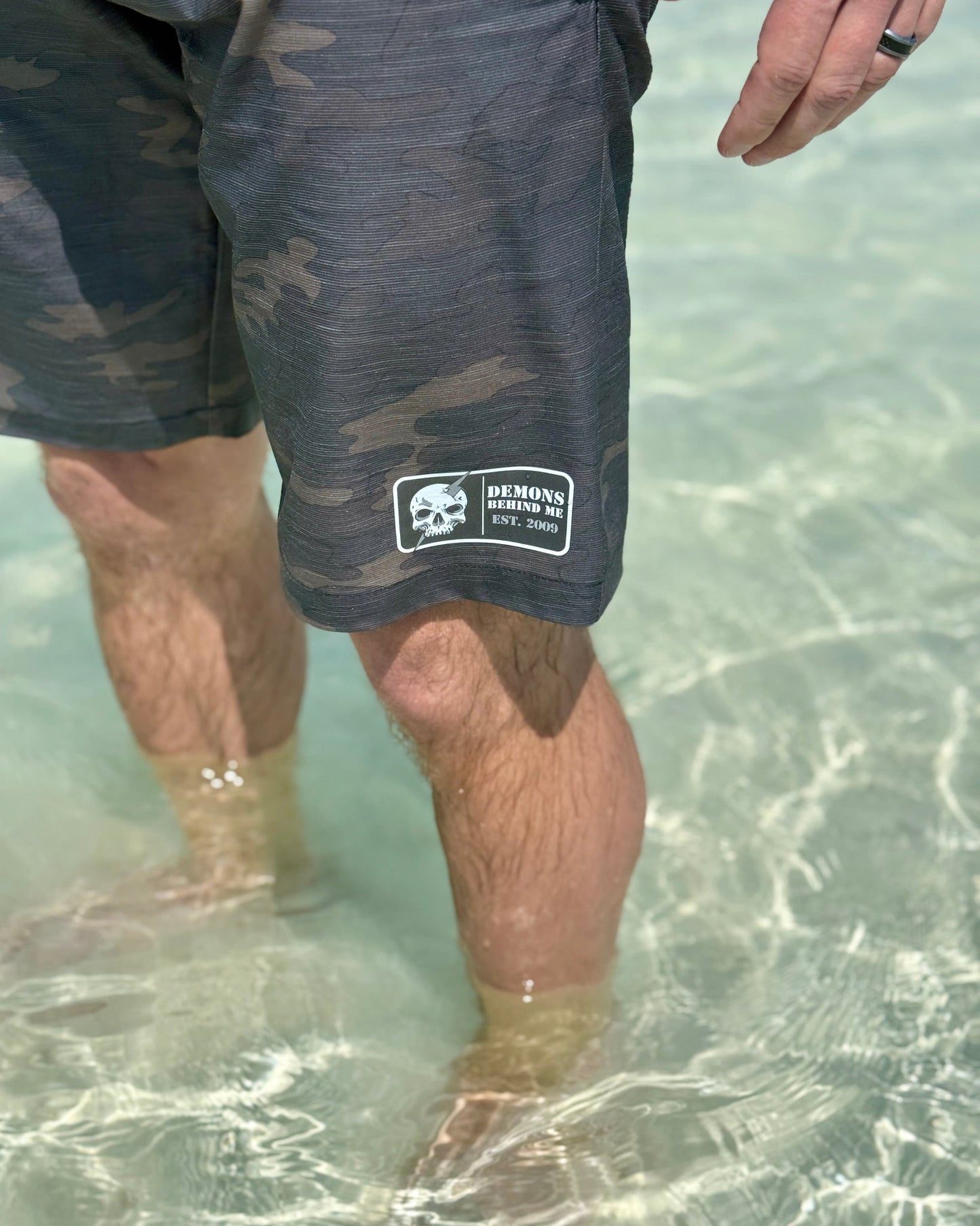 Tactical Camo Hybrid Shorts