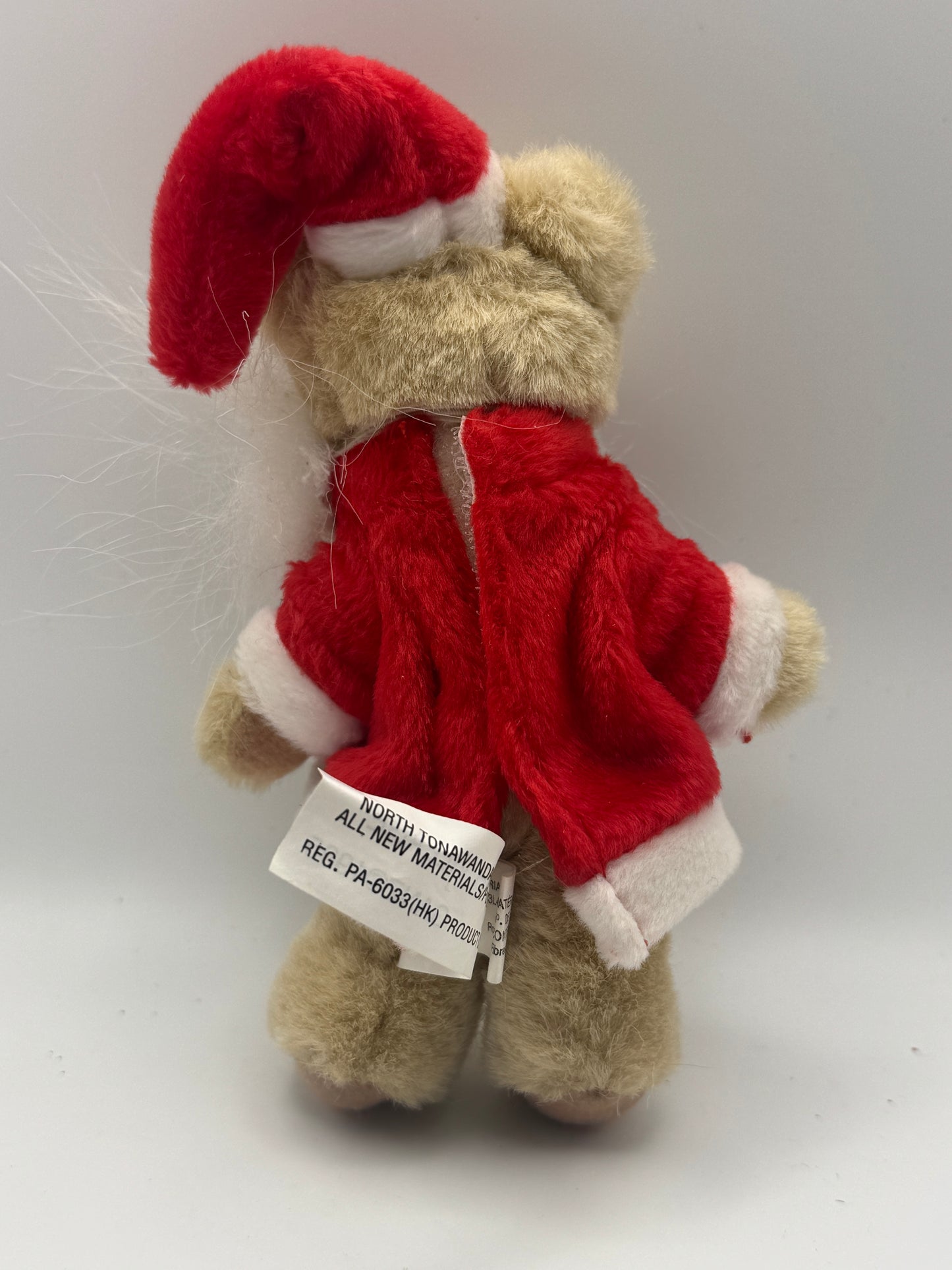 Ganz Wee Bear Village Santa Claus Teddy Bear – 5.5" Vintage Jointed Plush