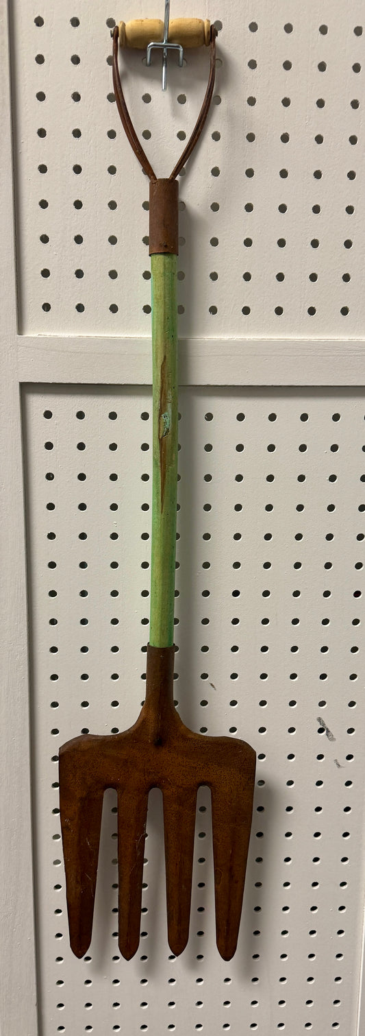 Replica Vintage Garden Fork Wall Decor