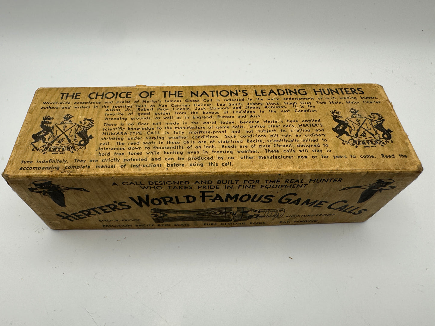 Vintage Herter’s World Famous Game Call