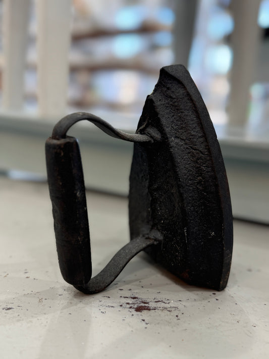 Vintage Cast Iron Sad Iron Decor