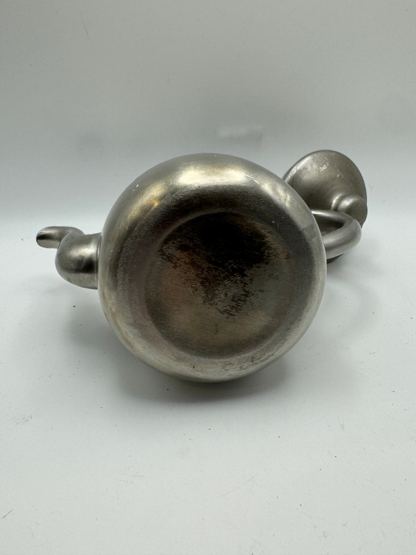 Vintage Metal Mini Teapot (4")