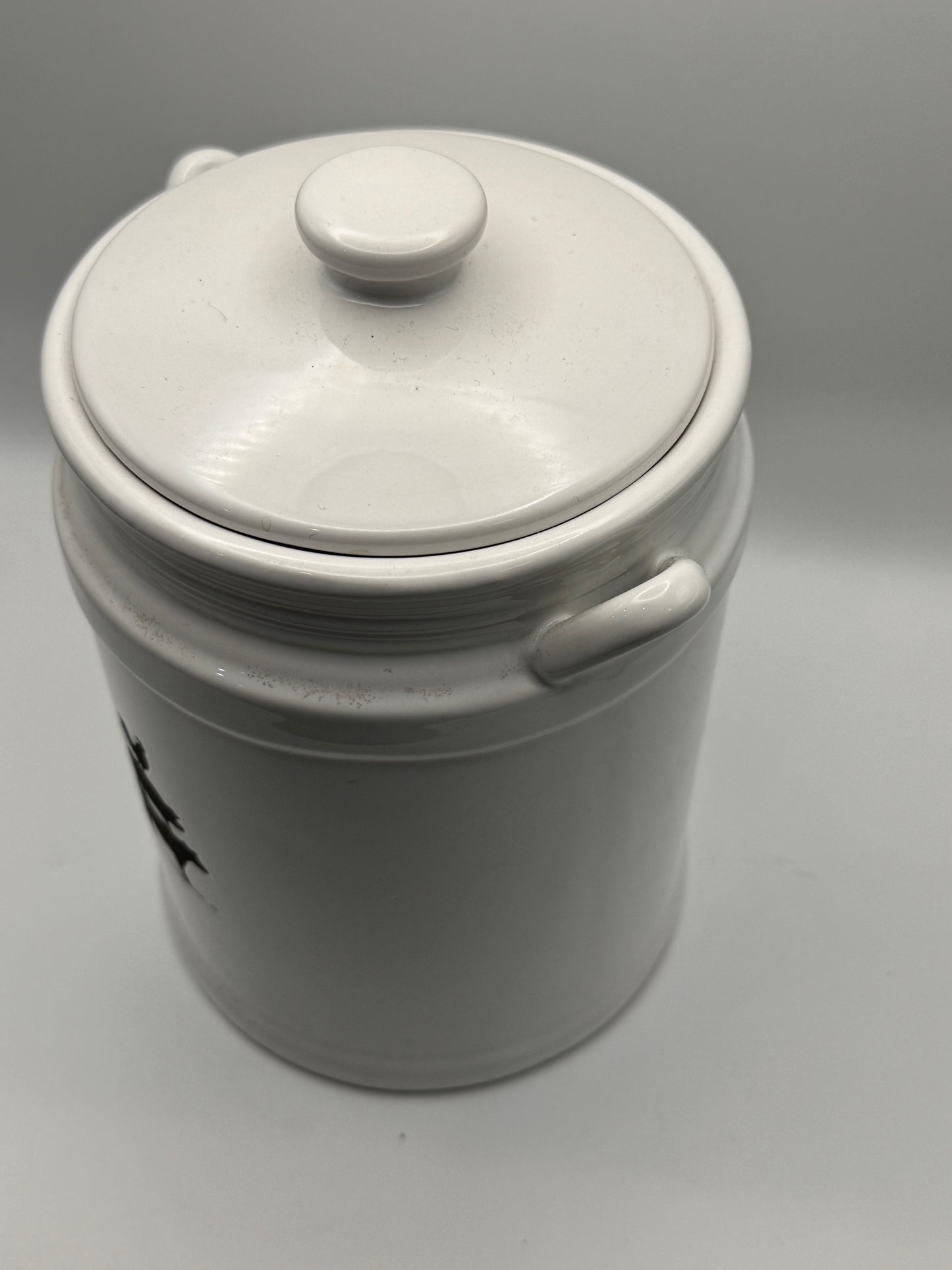 Farmyard Collection Ceramic Farm Animal Canister (9")
